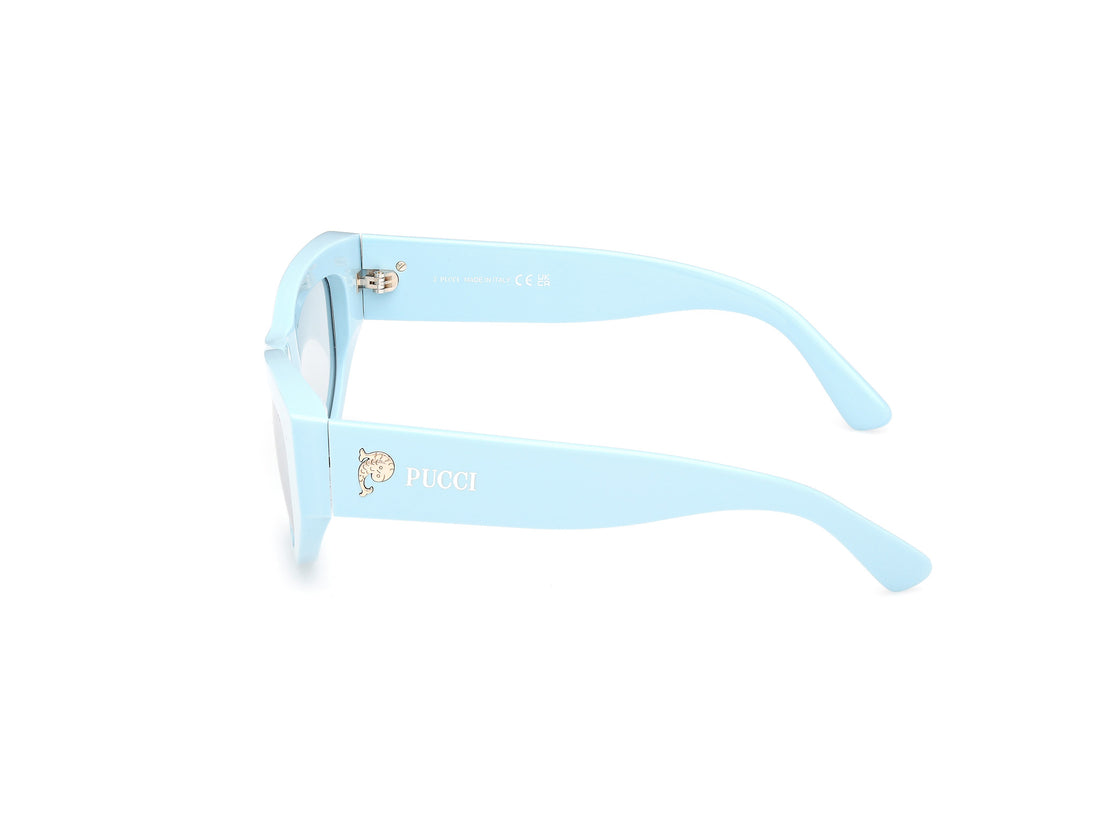 Gafas de sol emilio pucci ep0228 84v azul geometric femenino talla 52mm - Vista de detalle