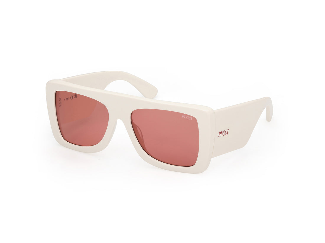 Gafas de sol emilio pucci ep0230 21s blanco square femenino talla 56mm - Vista principal