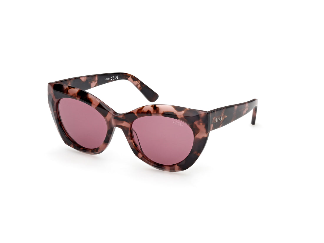 Sonnenbrillen emilio pucci ep0257 55s havana geometric femenino größe 53mm - Hauptansicht