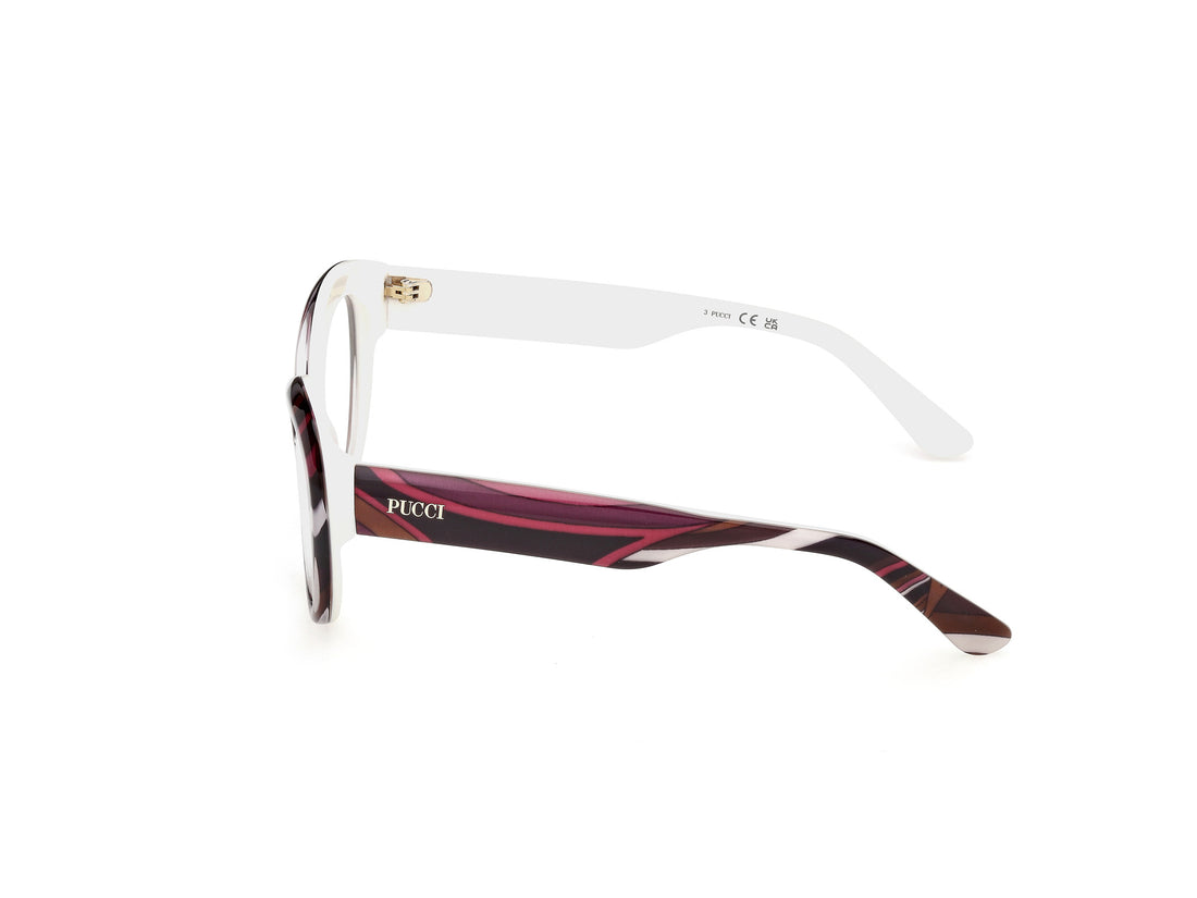 Occhiali da vista emilio pucci ep5272 099 estampado cat eye femenino taglia 52mm - Vista dettagliata