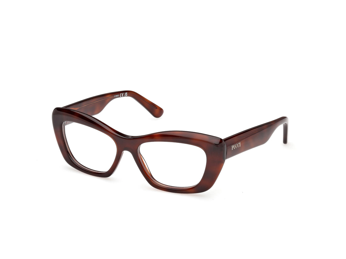 Occhiali da vista emilio pucci ep5273 052 havana oval femenino taglia 53mm - Vista principale