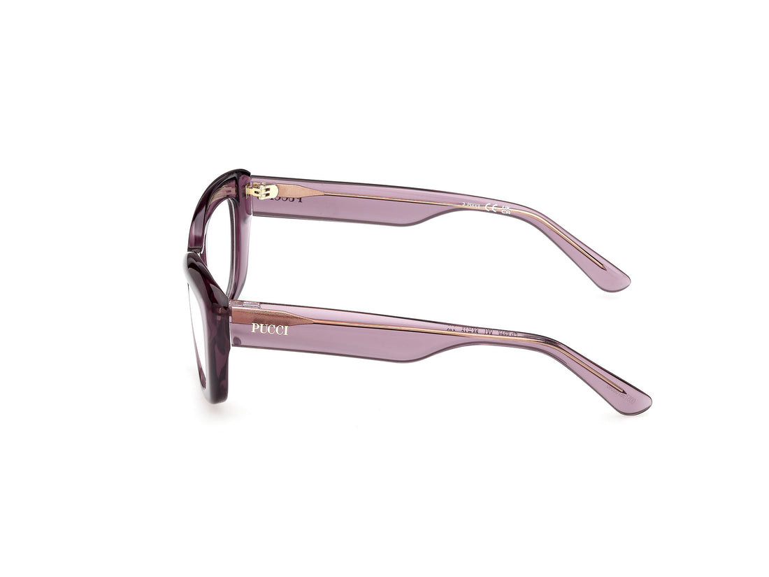 Occhiali da vista emilio pucci ep5273 081 violeta oval femenino taglia 53mm - Vista dettagliata