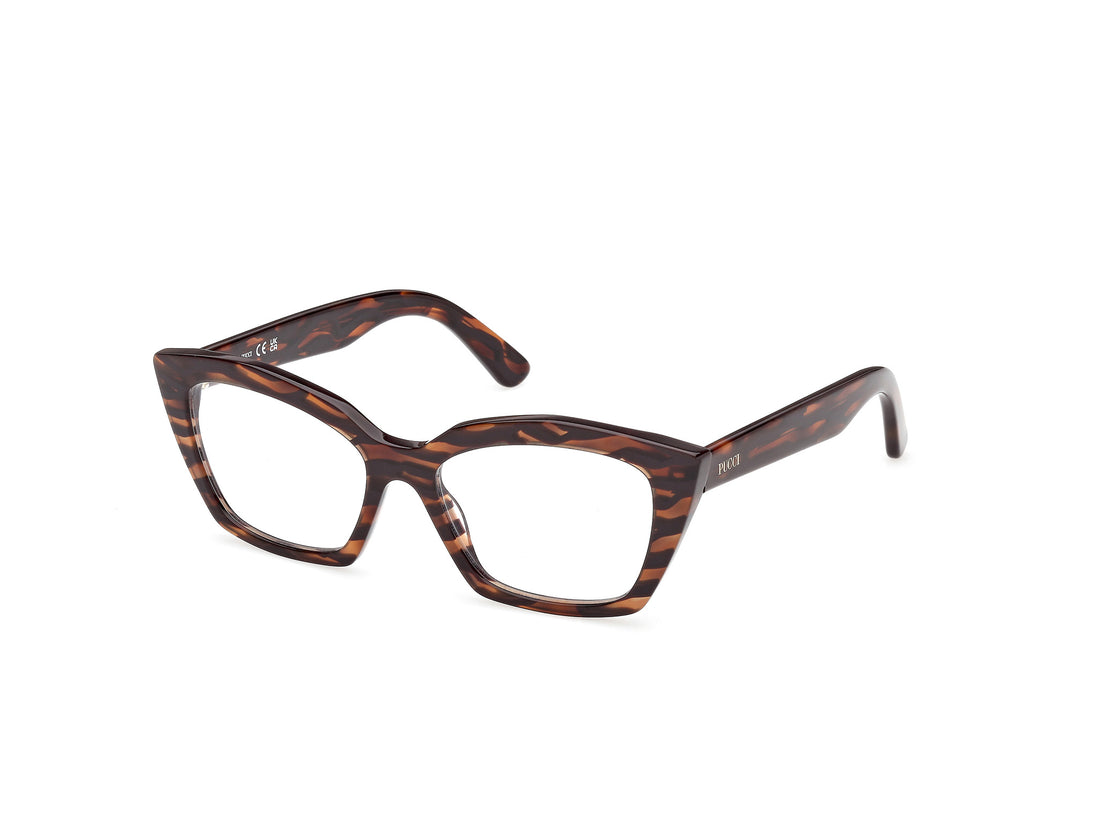 Occhiali da vista emilio pucci ep5274 056 havana square femenino taglia 53mm - Vista principale