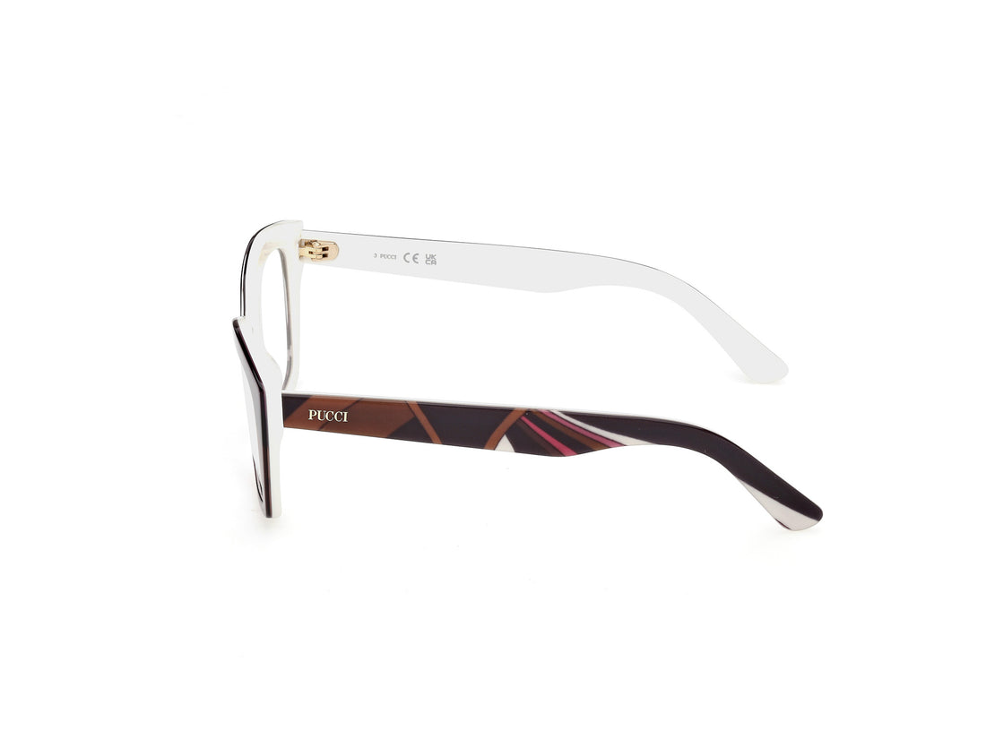 Occhiali da vista emilio pucci ep5274 099 estampado square femenino taglia 53mm - Vista dettagliata