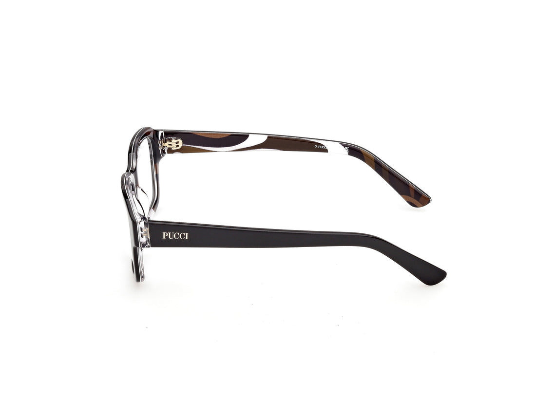 Brillen emilio pucci ep5283 005 negro rectangular femenino größe 53mm - Detailansicht
