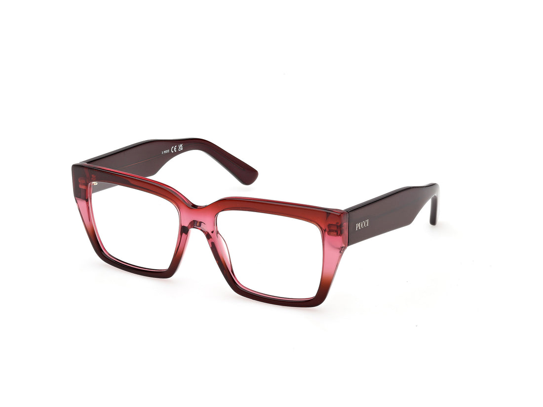 Brillen emilio pucci ep5284 050 marron square femenino größe 54mm - Hauptansicht