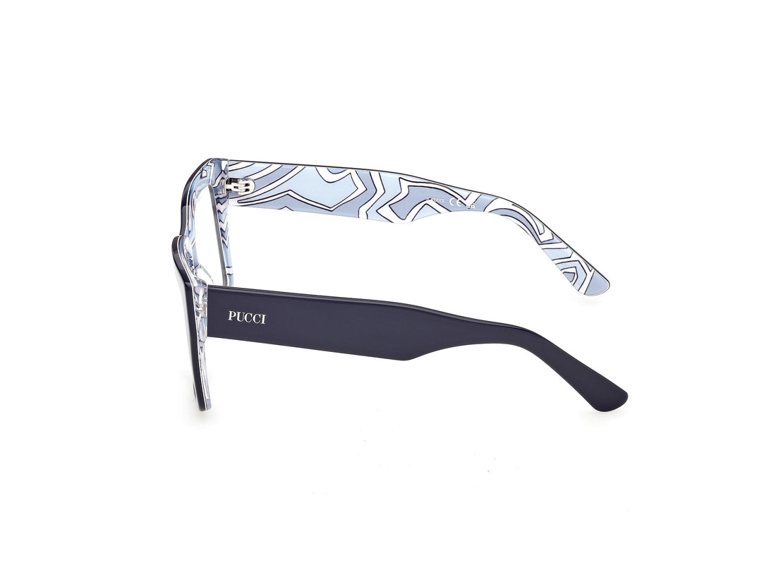 Brillen emilio pucci ep5284 092 azul square femenino größe 54mm - Detailansicht
