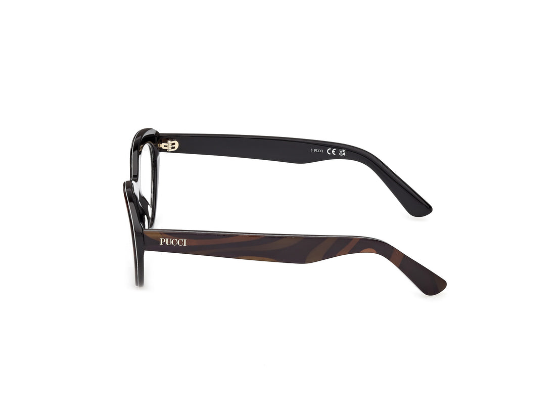 Brillen emilio pucci ep5287 099 estampado cat eye femenino größe 55mm - Detailansicht