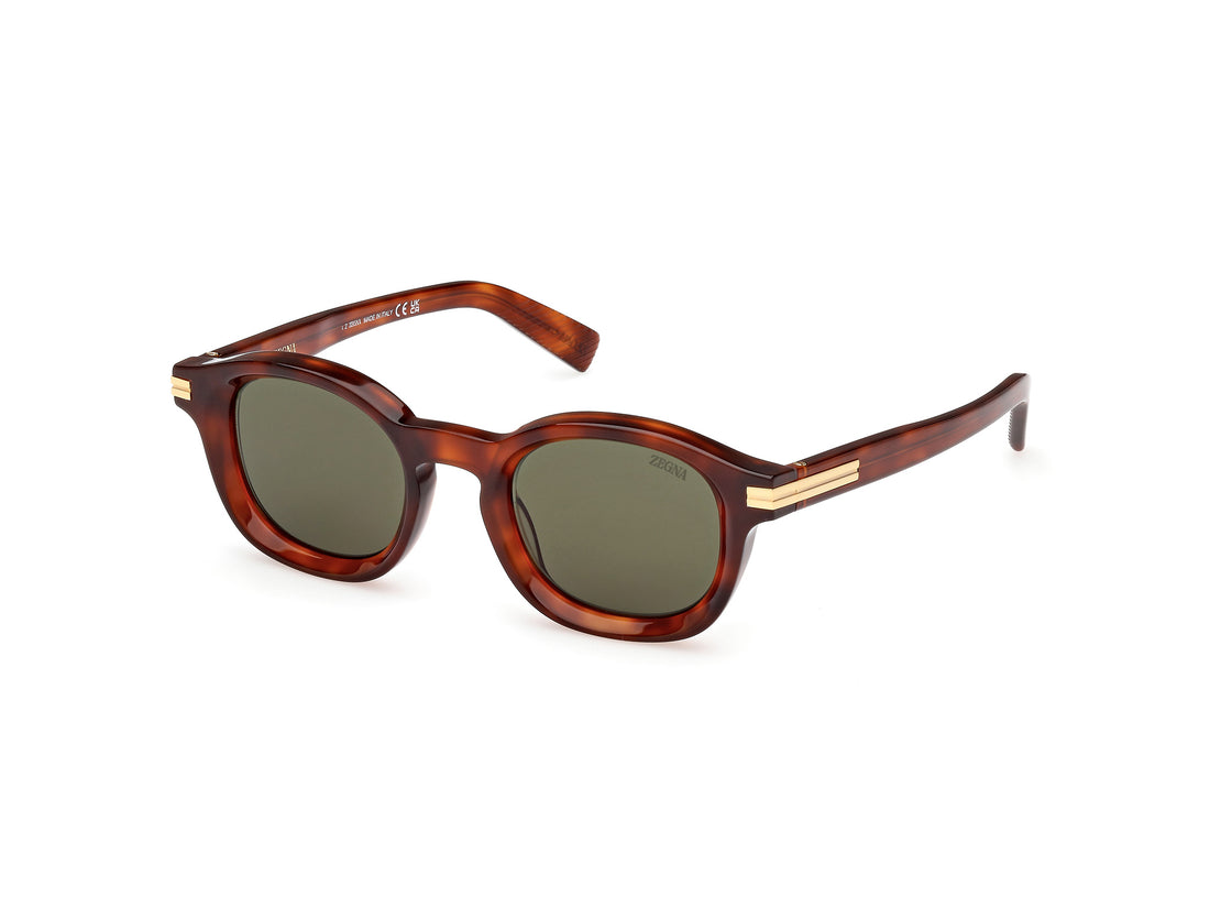 Óculos de sol ermenegildo zegna ez0229 52n havana unisex tamanho 47mm - Vista principal
