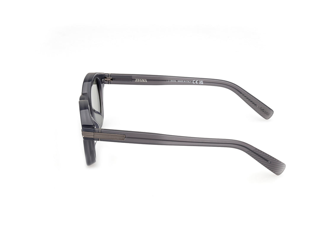 Sunglasses ermenegildo zegna ez0229 90n azul round unisex size 47mm - Detailed view