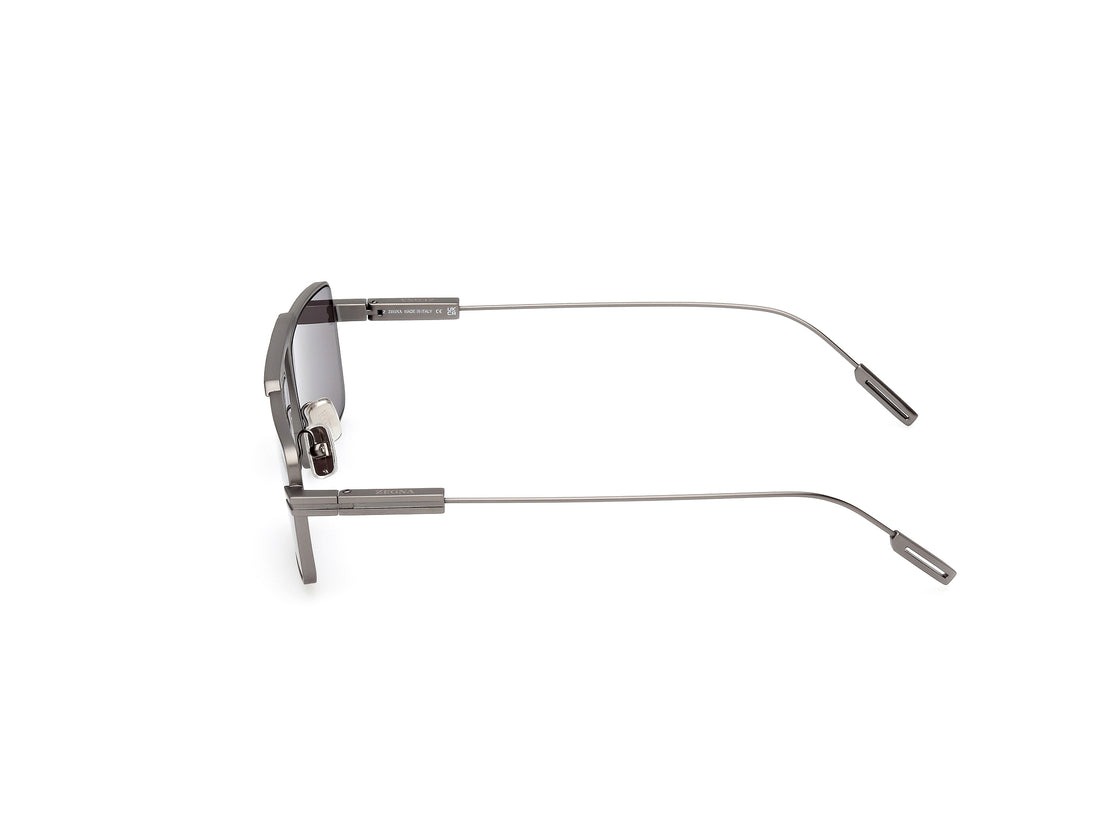 Lunettes de soleil ermenegildo zegna ez0233 09a gris masculino taille 57mm - Vue détaillée