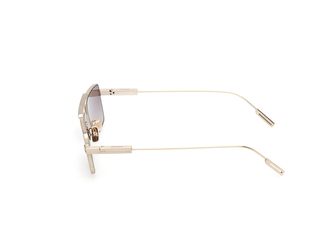 Lunettes de soleil ermenegildo zegna ez0233 32k dorado masculino taille 57mm - Vue détaillée