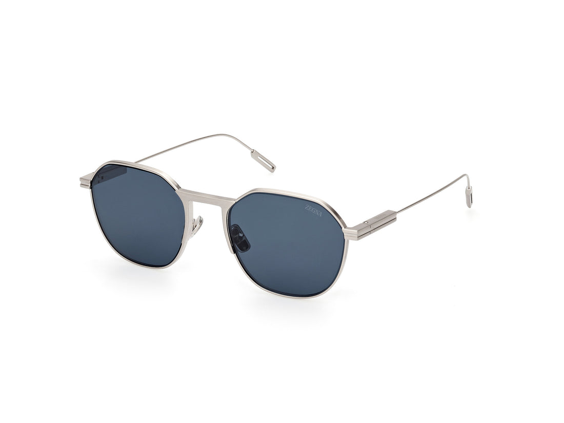 Lunettes de soleil ermenegildo zegna ez0234 17v gris masculino taille 55mm - Vue principale