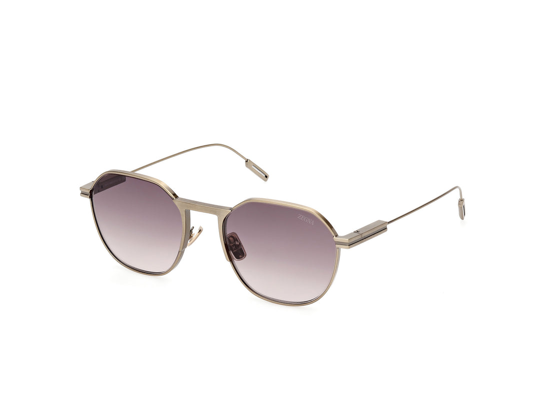 Sunglasses ermenegildo zegna ez0234 32k dorado masculino size 55mm - Main view