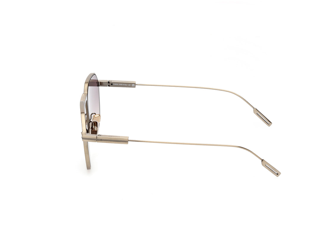 Sunglasses ermenegildo zegna ez0234 32k dorado masculino size 55mm - Detailed view