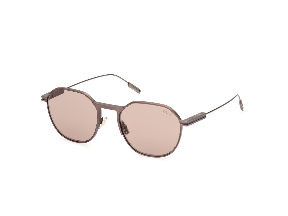 Lunettes de soleil ermenegildo zegna ez0234 38j bronce masculino taille 55mm - Vue principale