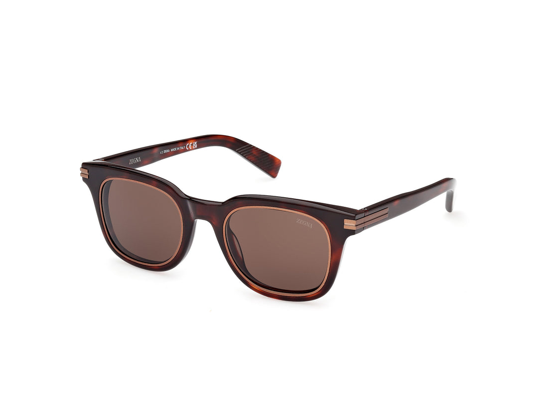 Sunglasses ermenegildo zegna ez0238 54e rojo masculino size 50mm - Main view