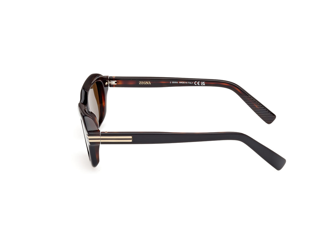 Sunglasses ermenegildo zegna ez0239 05j negro masculino size 51mm - Detailed view