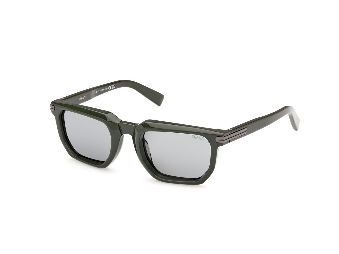 Sunglasses ermenegildo zegna ez0240 96a verde masculino size 54mm - Main view