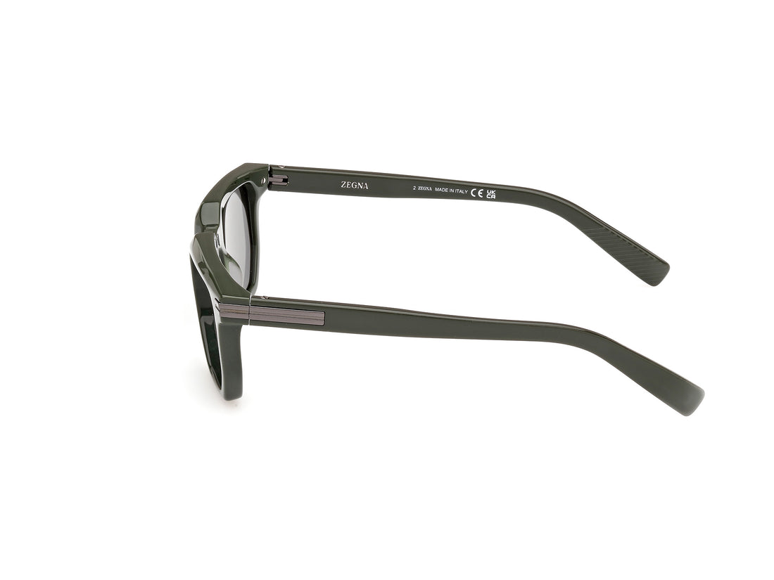 Sunglasses ermenegildo zegna ez0240 96a verde masculino size 54mm - Detailed view