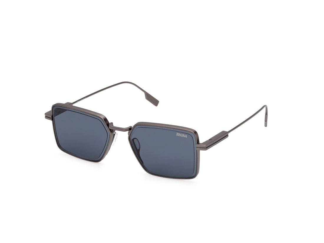 Sunglasses ermenegildo zegna ez0243 09v 'rectangular' rectangular masculino size 56mm - Main view