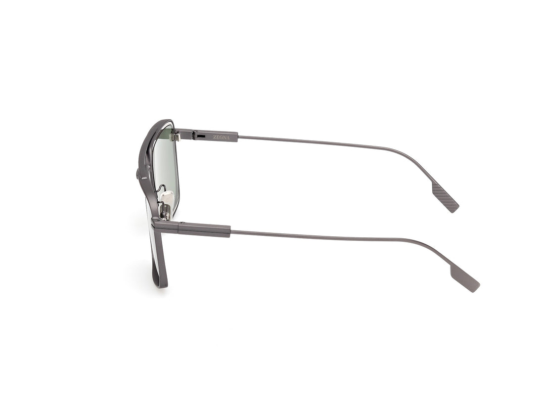 Sunglasses ermenegildo zegna ez0257 09r plateado navigator masculino size 56mm - Detailed view