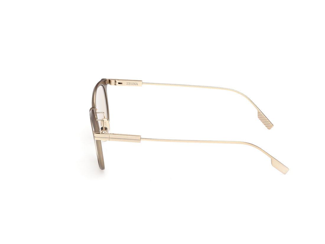 Lunettes de soleil ermenegildo zegna ez0260 32e dorado round masculino taille 50mm - Vue détaillée