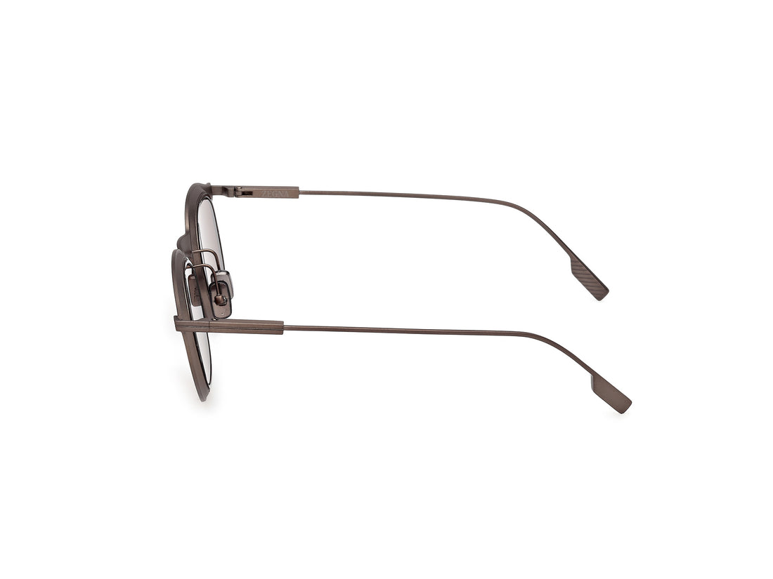 Lunettes de soleil ermenegildo zegna ez0275 35e bronce round masculino taille 46mm - Vue détaillée