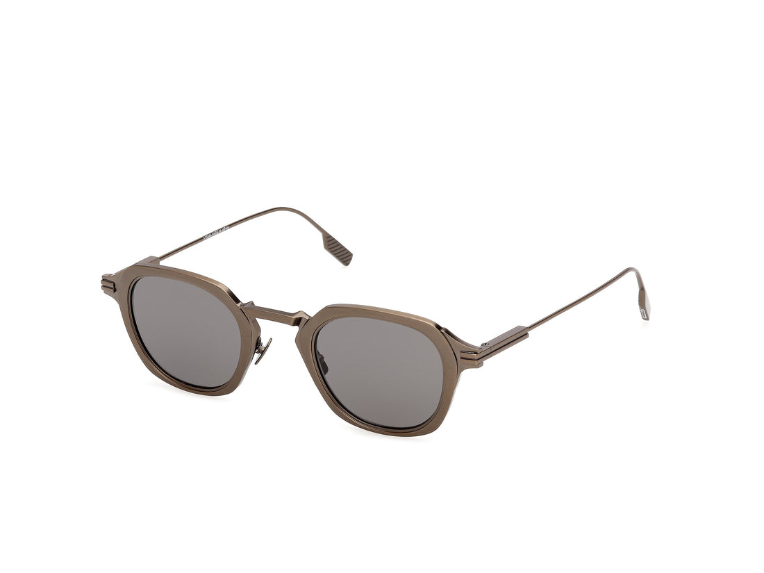 Lunettes de soleil ermenegildo zegna ez0314 35a bronce geometric masculino taille 46mm - Vue principale