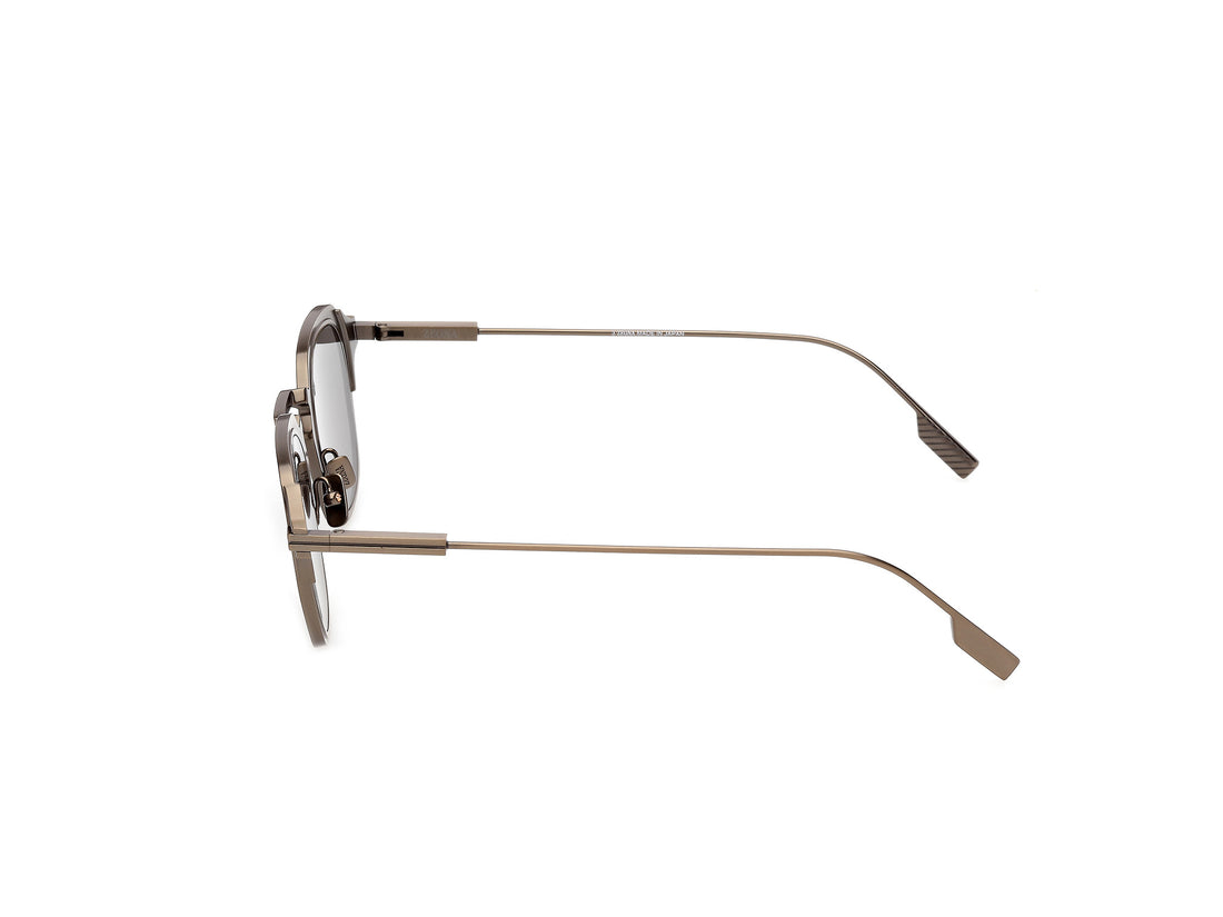 Lunettes de soleil ermenegildo zegna ez0314 35a bronce geometric masculino taille 46mm - Vue détaillée
