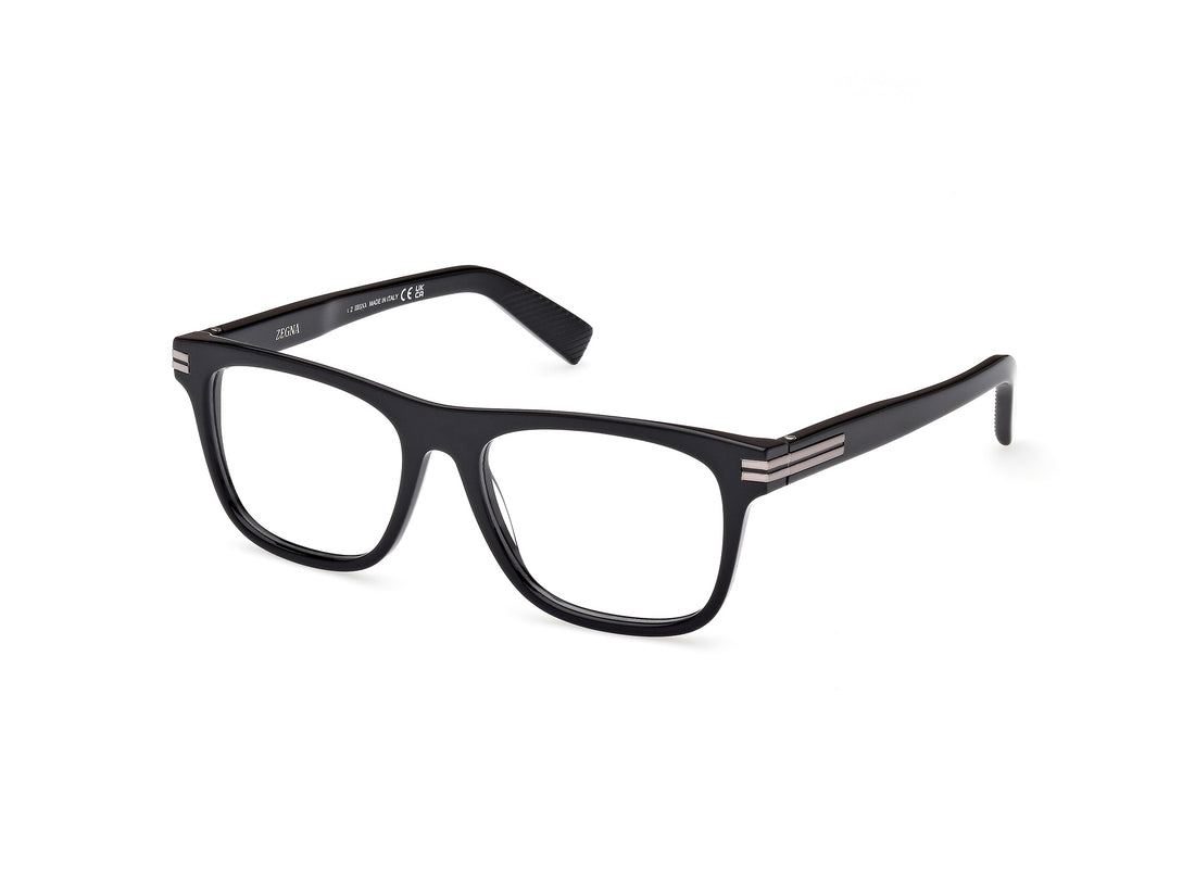 Lunettes de vue ermenegildo zegna ez5267 001 negro masculino taille 54mm - Vue principale