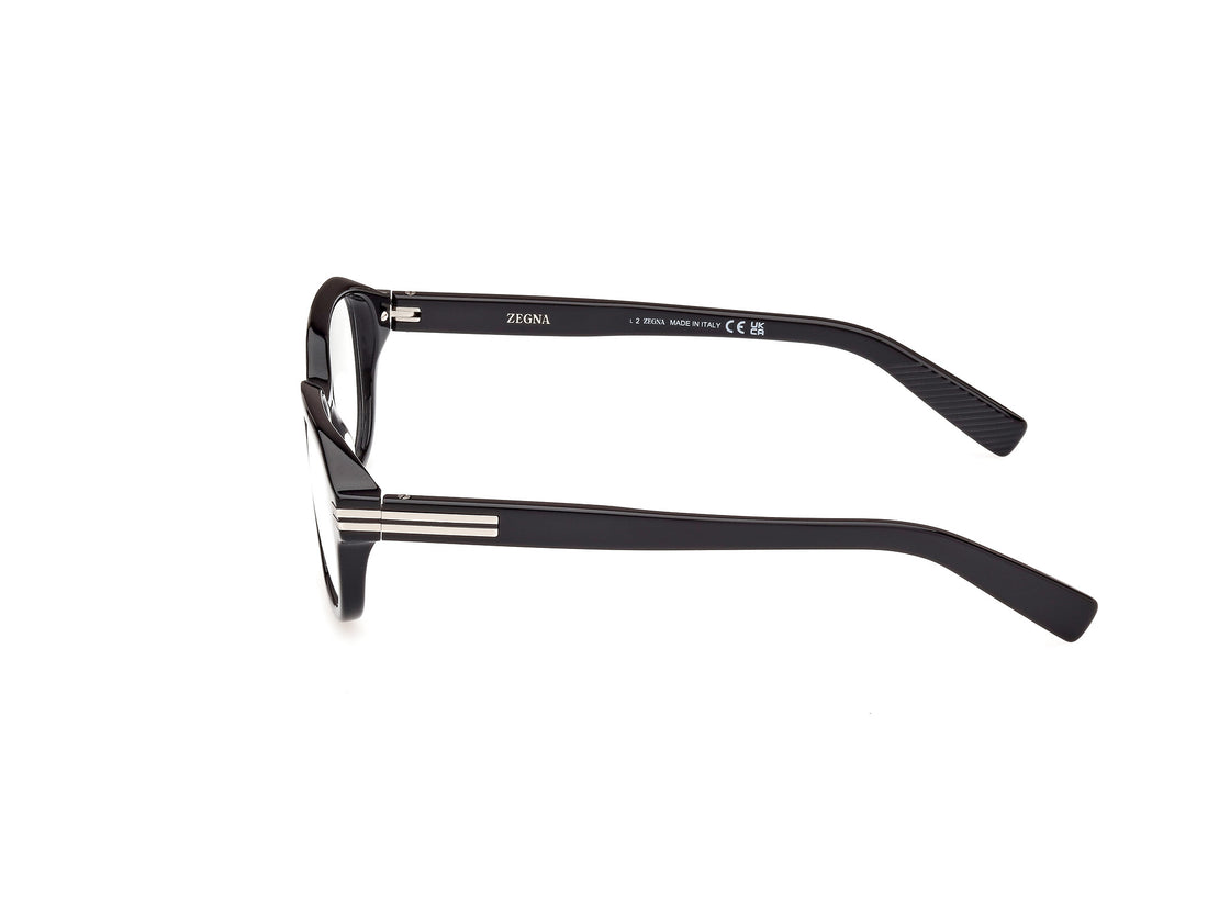 Brillen ermenegildo zegna ez5280 001 negro masculino größe 52mm - Detailansicht