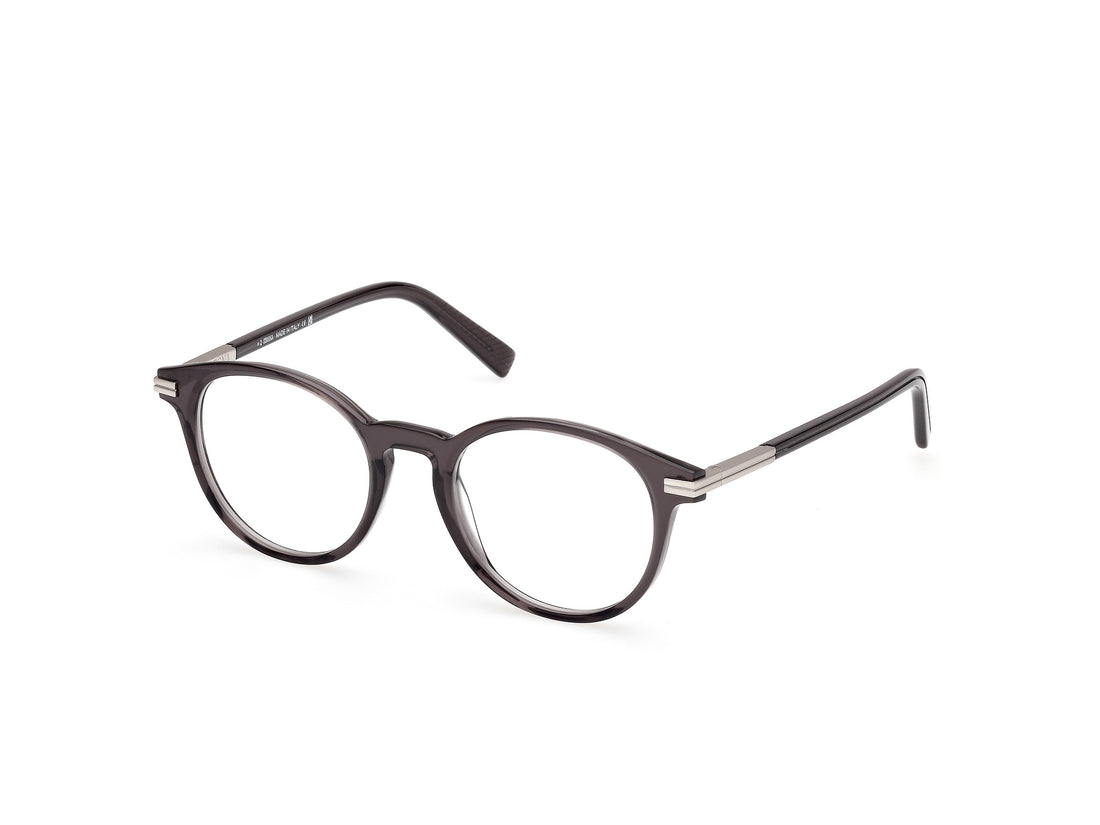 Occhiali da vista ermenegildo zegna ez5310 020 gris round masculino taglia 52mm - Vista principale