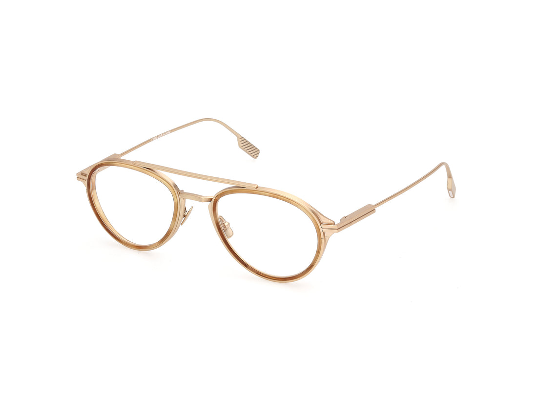 Brillen ermenegildo zegna ez5349 035 bronce geometric masculino größe 52mm - Hauptansicht