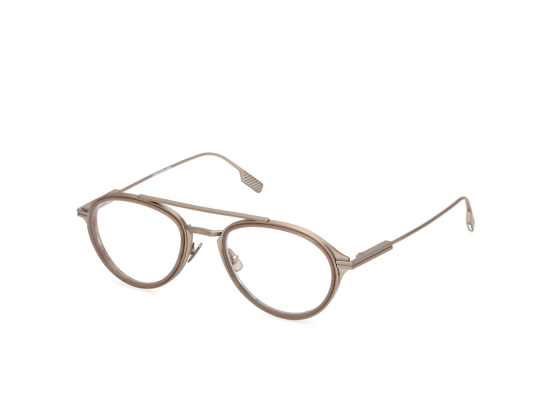 Brillen ermenegildo zegna ez5349 037 bronce geometric masculino größe 52mm - Hauptansicht