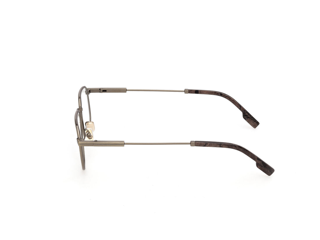 Occhiali da vista ermenegildo zegna ez5353 035 bronce geometric masculino taglia 53mm - Vista dettagliata