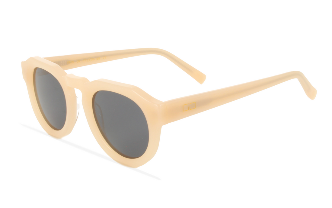 Occhiali da sole greyhounders erin sol ivory beige pantos femenino taglia 47mm - Vista principale