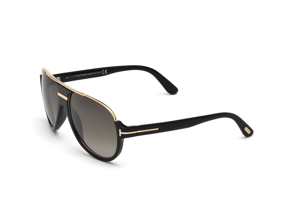 Gafas de sol tom ford ft0334 01p negro pilot masculino talla 59mm - Vista de detalle