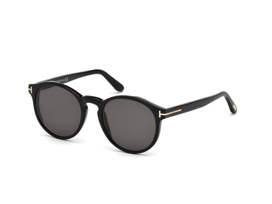 Gafas de sol tom ford ft0591 01a negro round masculino talla 51mm - Vista principal