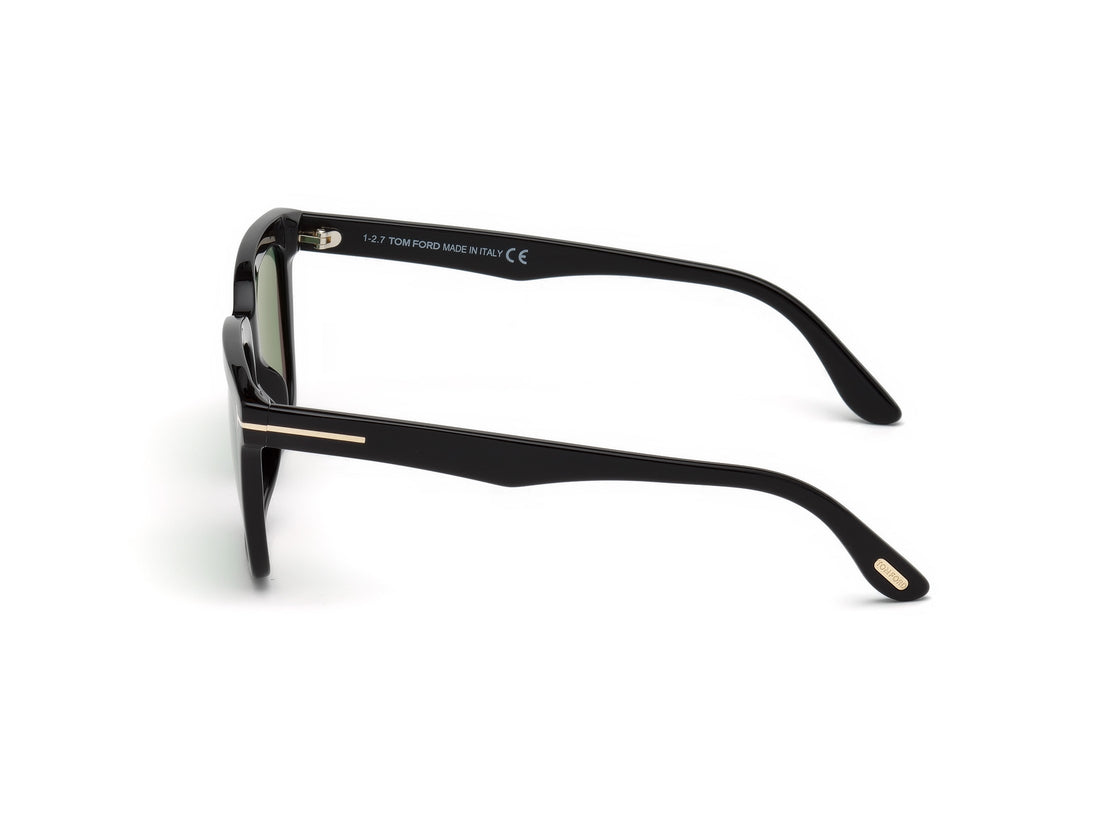 Occhiali da sole tom ford ft0646 01n negro square masculino taglia 53mm - Vista dettagliata
