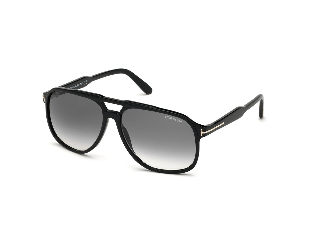 Sonnenbrillen tom ford ft0753 01b negro navigator masculino größe 62mm - Hauptansicht