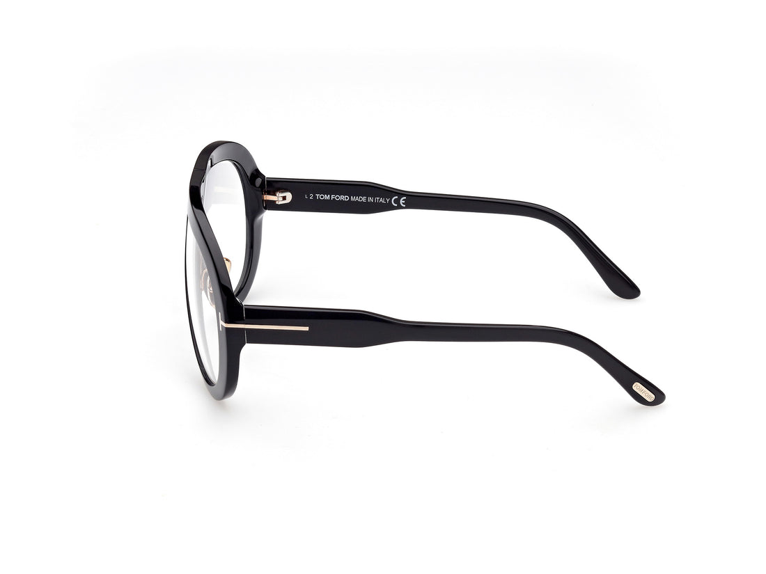 Occhiali da sole tom ford ft0836 troy 001 negro pilot unisex taglia 61mm - Vista dettagliata