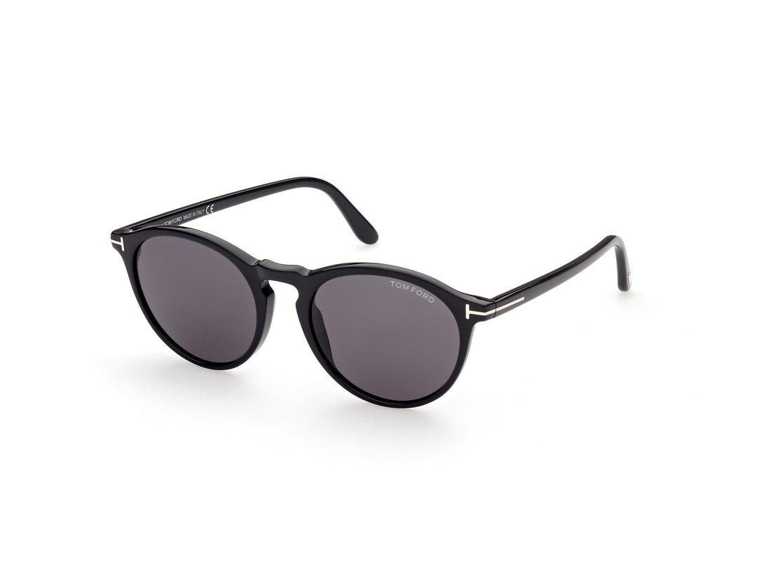 Sonnenbrillen tom ford ft0904 aurele 01a negro pantos masculino größe 52mm - Hauptansicht