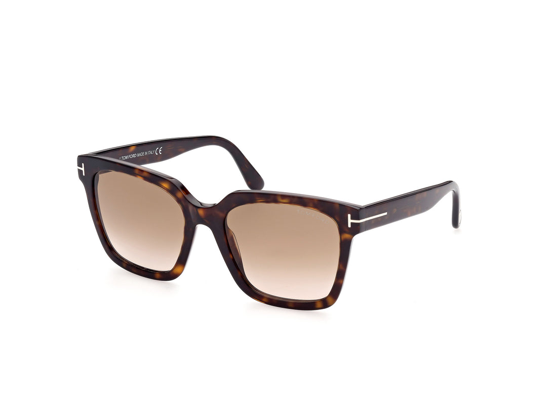 Sonnenbrillen tom ford ft0952 selby 52f havana square femenino größe 55mm - Hauptansicht