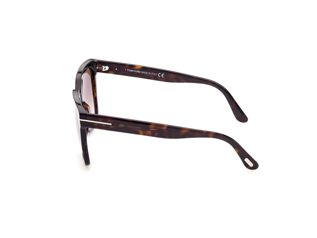 Sonnenbrillen tom ford ft0952 selby 52f havana square femenino größe 55mm - Detailansicht