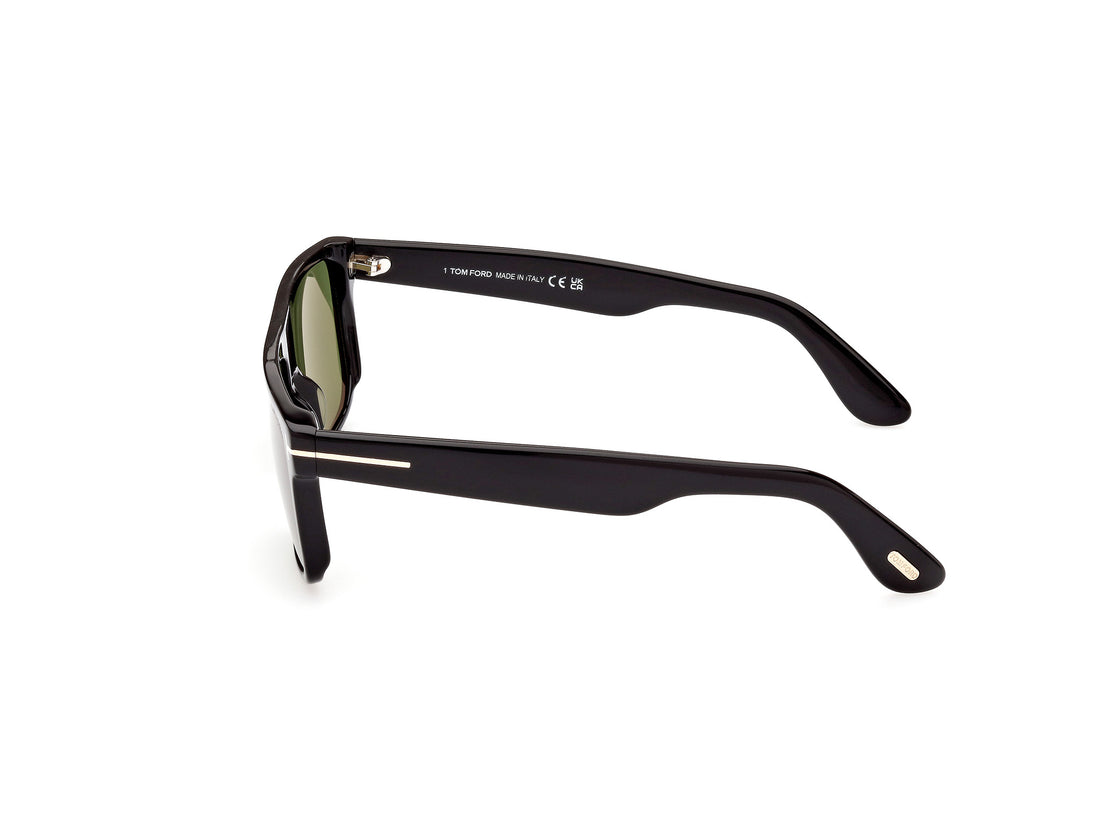 Occhiali da sole tom ford ft0999 philippe-02 01n negro rectangular masculino taglia 58mm - Vista dettagliata