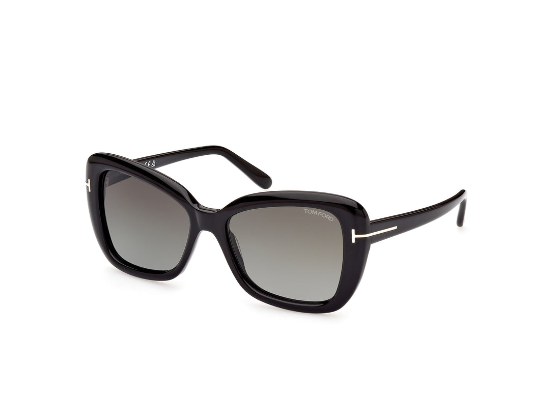 Sonnenbrillen tom ford ft1008 maeve 01b negro butterfly femenino größe 55mm - Hauptansicht