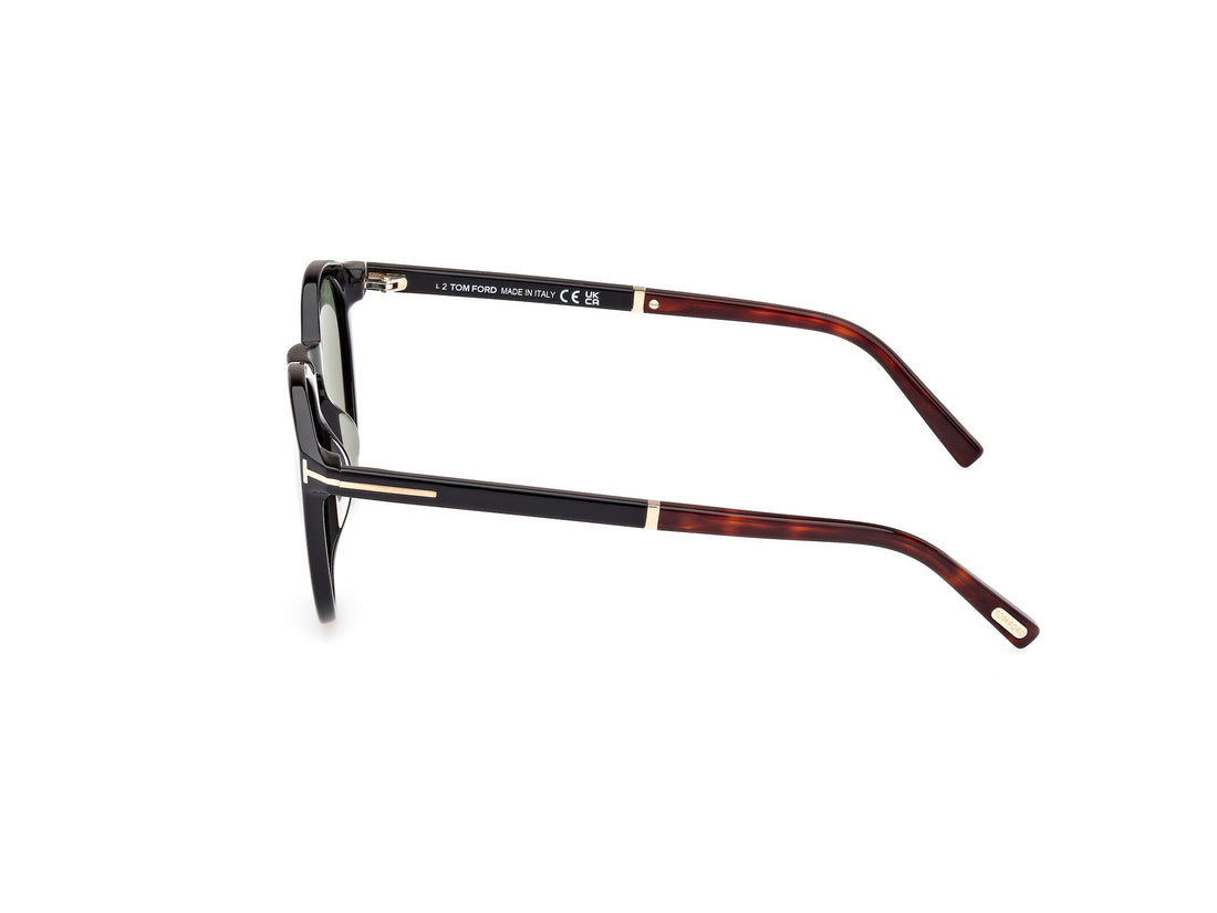 Gafas de sol tom ford ft1021 elton 01n masculino talla 51mm - Vista de detalle