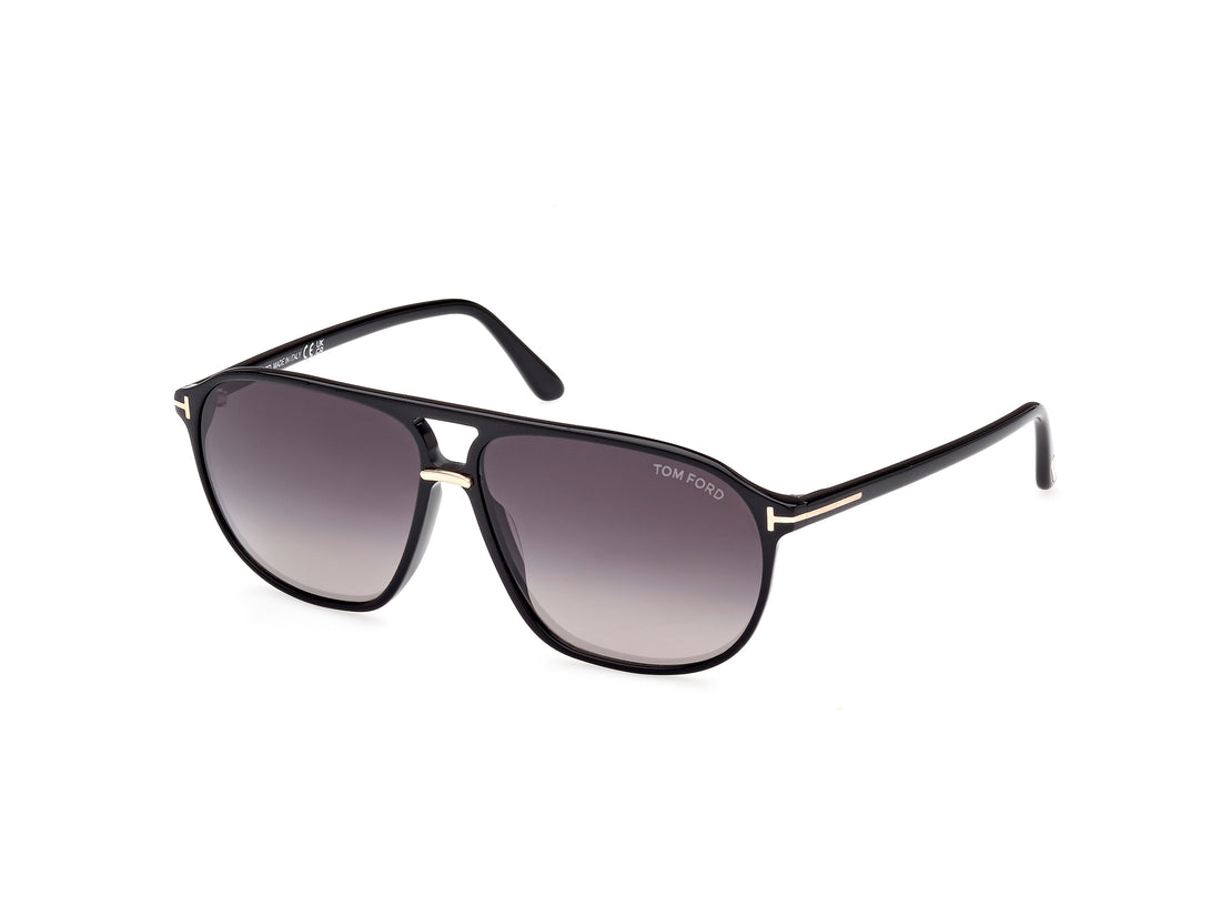 Sonnenbrillen tom ford ft1026 bruce 01b negro navigator masculino größe 61mm - Hauptansicht