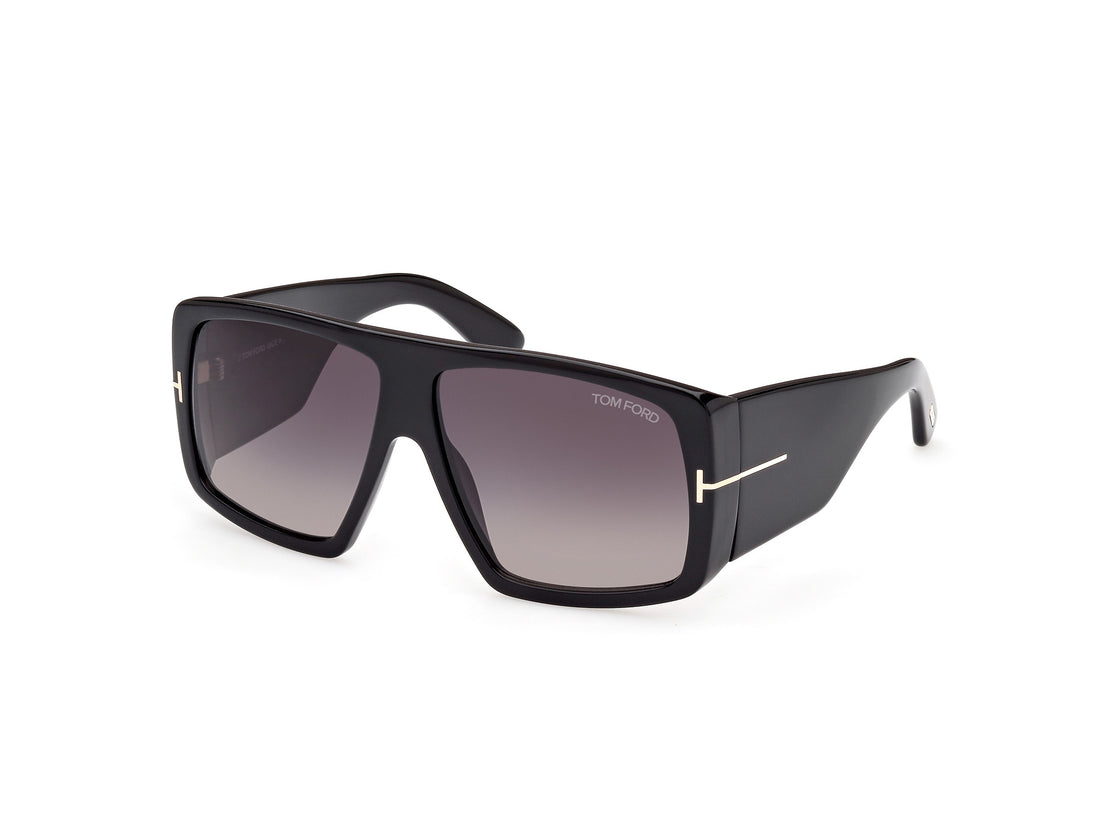 Sonnenbrillen tom ford ft1036 raven 01b negro square unisex größe 60mm - Hauptansicht